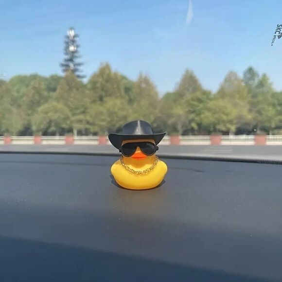 Car Dashboard Rubber Duck Combo Set - Picture 5 of 7